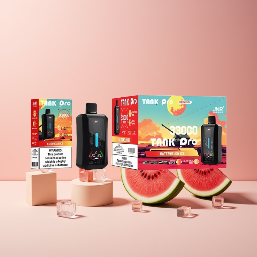 JNR Tank Pro 33000 Puffs 28ml magyar nagykereskedés Görögdinnye Jég
