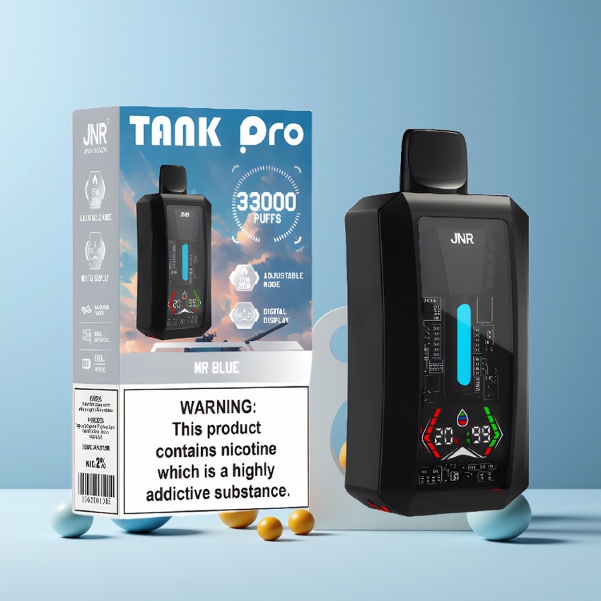 JNR Tank Pro 33000 Puffs Kettős háló Kékes magyar nagykereskedés