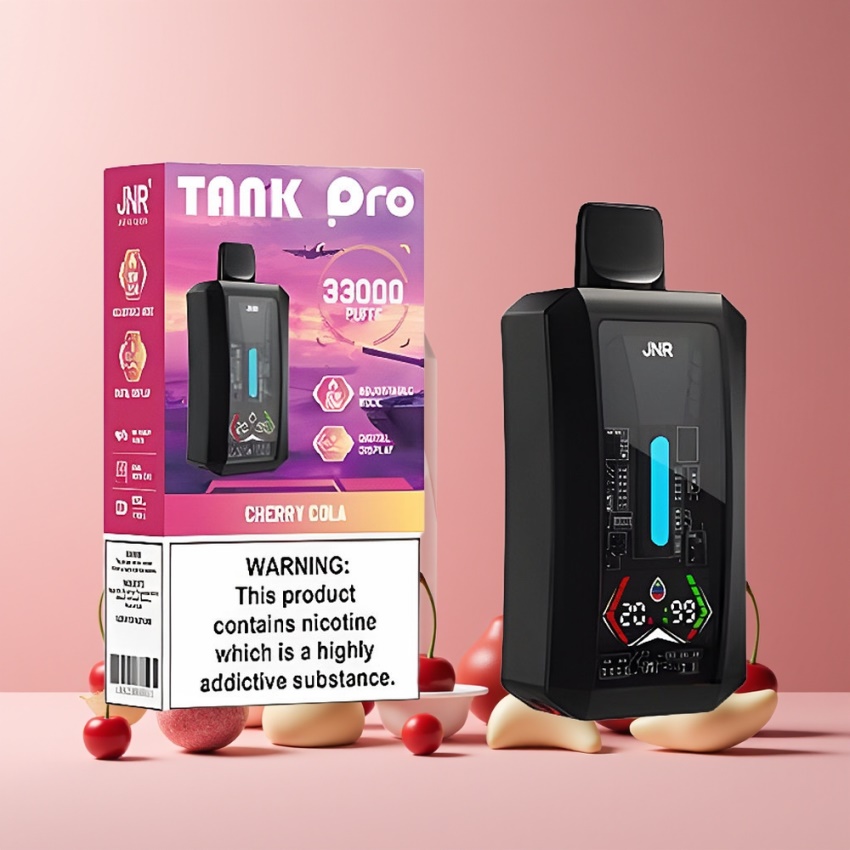 JNR Tank Pro 33000 Puffs Kettős háló magyar nagykereskedés Cseresznyes Kóla