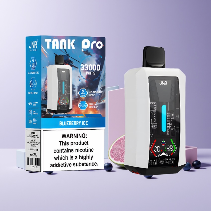 JNR Tank Pro 33000 Puffs Kettős háló magyar nagykereskedés Áfonya Jég