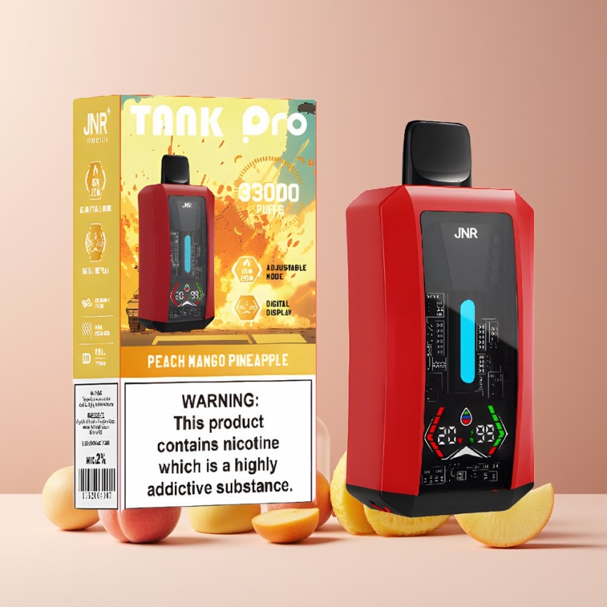 JNR Tank Pro 33000 Puffs Kettős háló magyar nagykereskedés Őszibarack Mangó Ananász