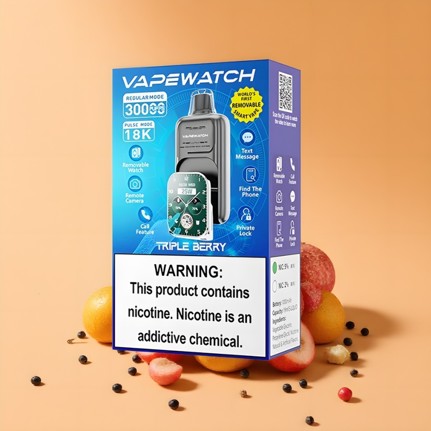 JNR VapeWatch 30000 Puffs Dual Mesh magyar nagykereskedés Hármasbogyó