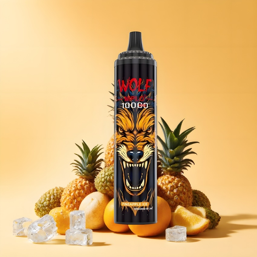 JNR Wolf Niplo 10000 Puffs 20ml magyar nagykereskedés Ananász Jég