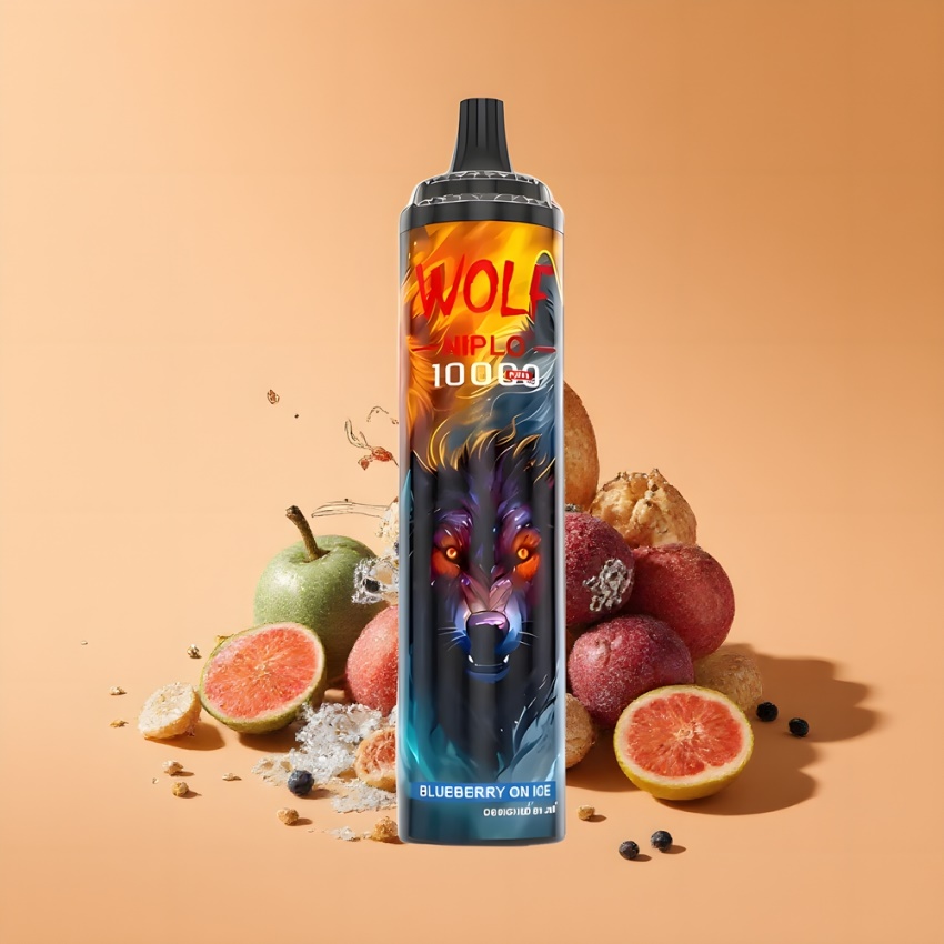 JNR Wolf Niplo 10000 Puffs (20ml) magyar nagykereskedés Áfonya Jégen