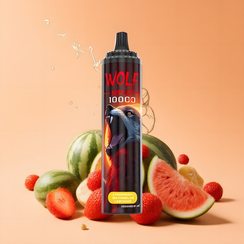 JNR Wolf Niplo 10000 Puffs 650mAh eper görögdinnye limonád magyar nagykereskedés
