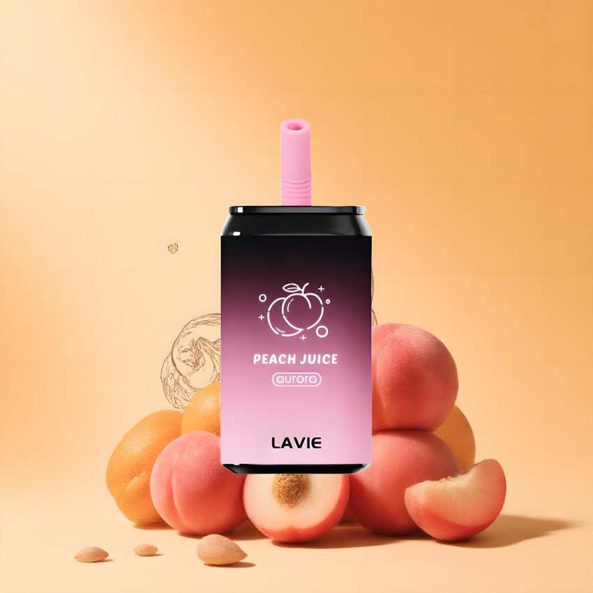 Lavie Aurora 11000 Puffs 22ML magyar nagykereskedés Őszibarack Lé