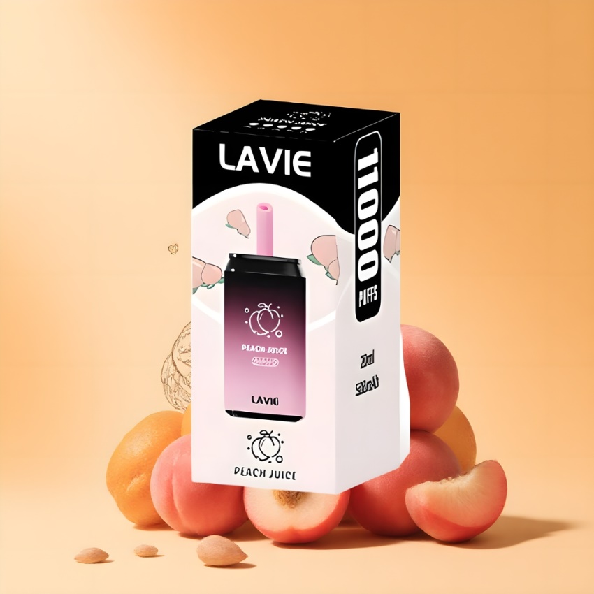 Lavie Aurora 11000 Puffs 22ML magyar nagykereskedés Őszibarack Lé