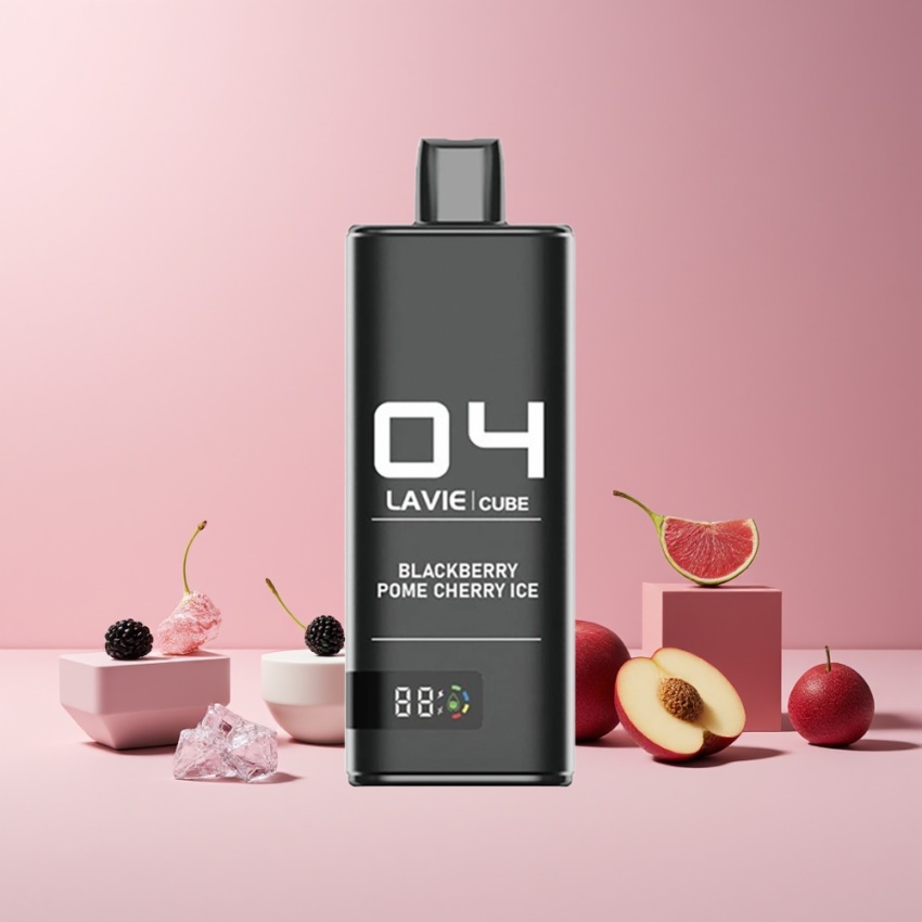 Lavie Cube 20000 Puffs 28ML magyar nagykereskedés Feketebogyó Alma Cseresznye Jég