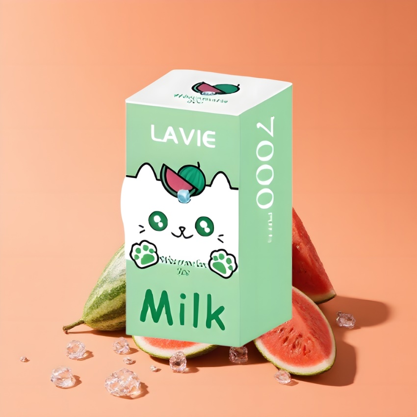 Lavie Milk 7000 Puffs 16ML Magyar Nagykereskedés Dinnye Jég