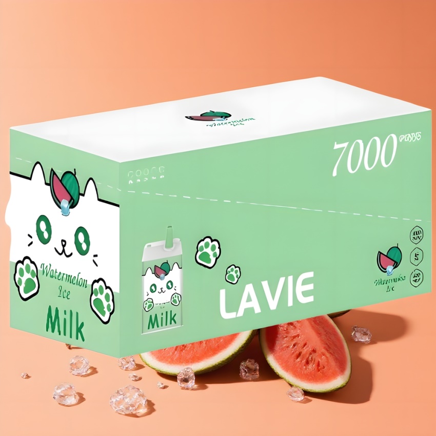 Lavie Milk 7000 Puffs 16ML Magyar Nagykereskedés Dinnye Jég