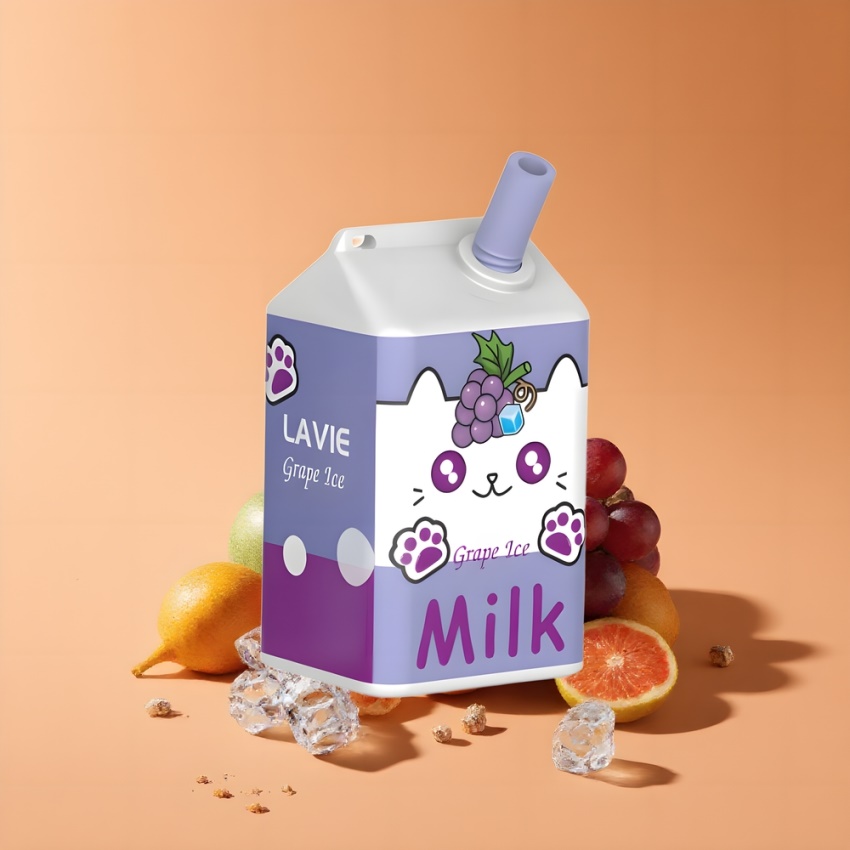 Lavie Milk 7000 Puffs 16ML magyar nagykereskedés Jég Szőlő