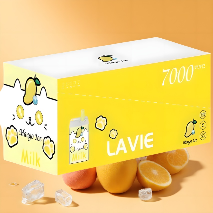 Lavie Milk 7000 Puffs 16ML magyar nagykereskedés Mango Jég