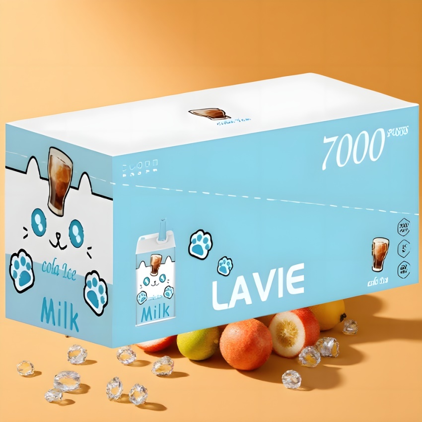 Lavie Milk 7000 Puffs Magyar Nagykereskedés Kóla Jég 16ML