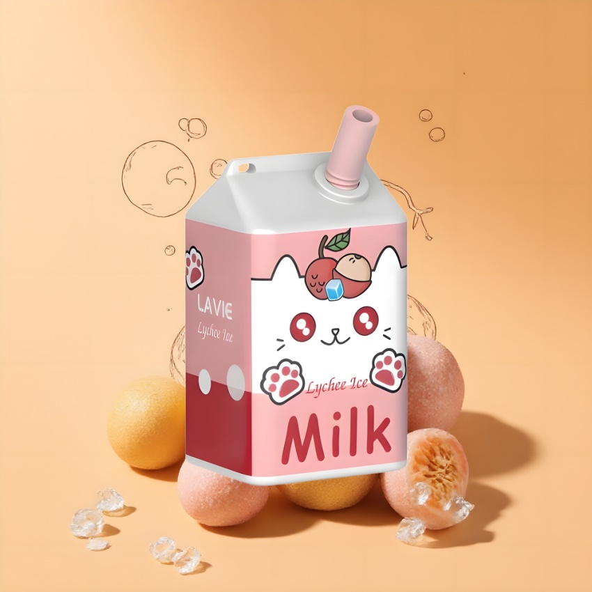 Lavie Milk 7000 Puffs magyar nagykereskedés Licsi Jég 16ML