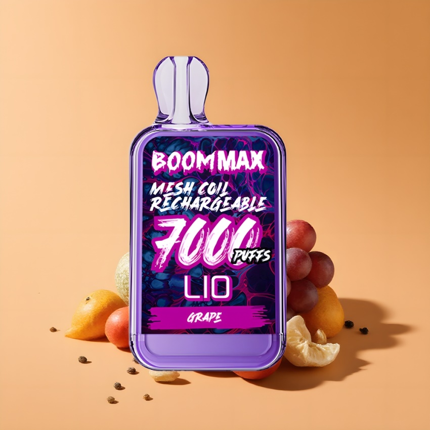 LIO BOOM MAX 7000 Puffs 15ml Disposable Vape Szőlő – magyar nagykereskedés