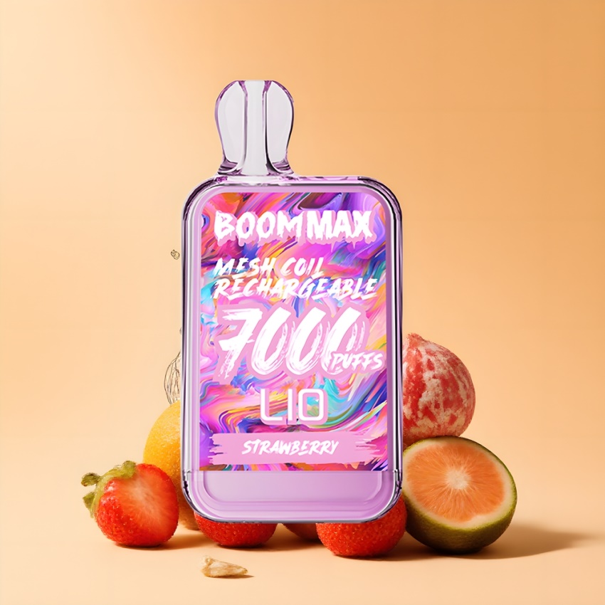 LIO BOOM MAX 7000 Puffs 15ml Eper magyar nagykereskedés