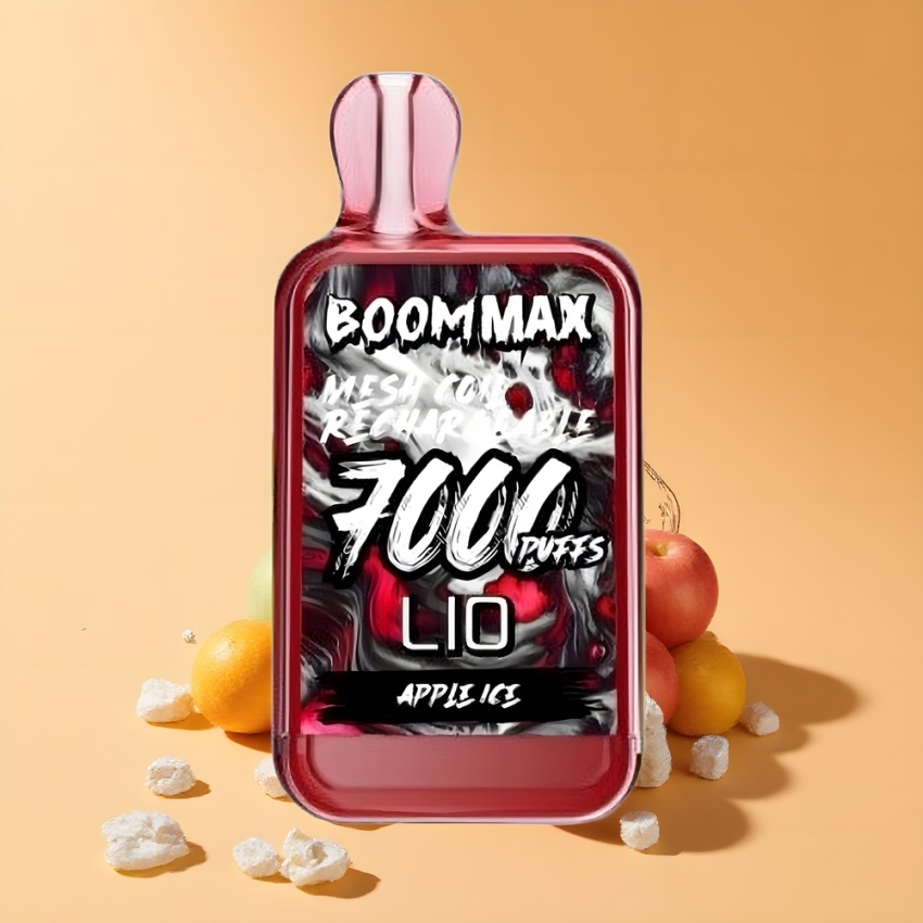 LIO BOOM MAX 7000 Puffs Magyar Nagykereskedés Alma Jég 15ml