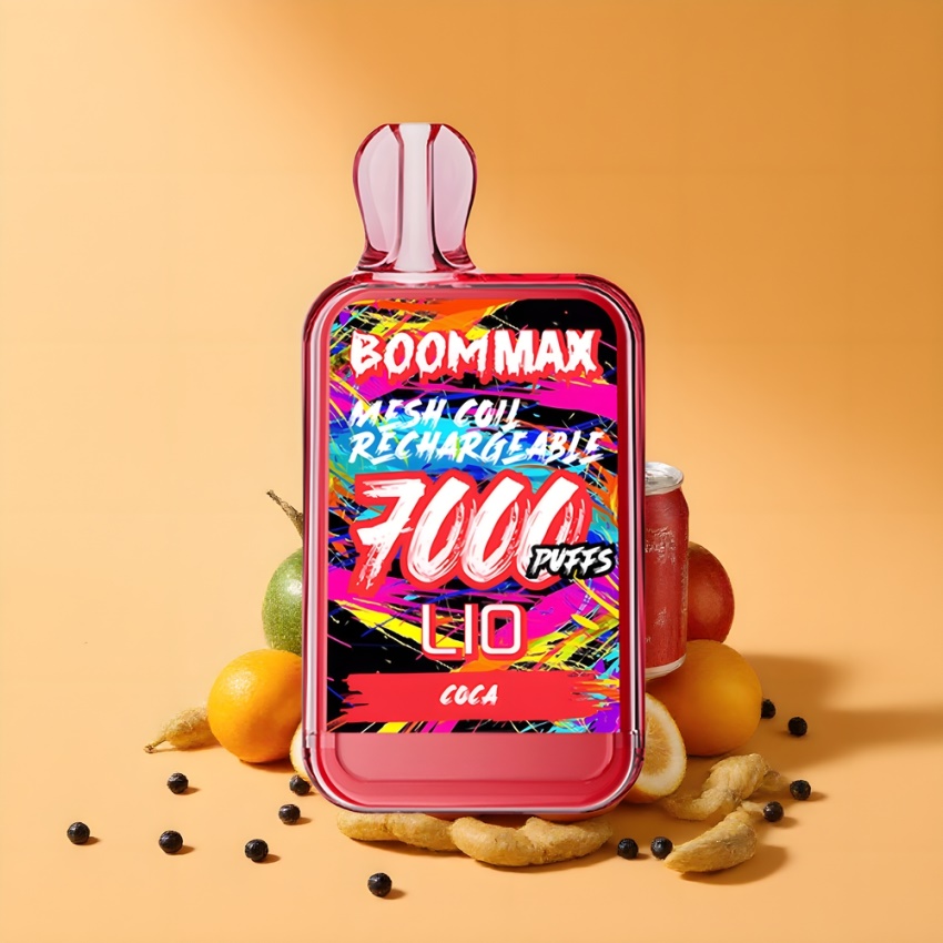 LIO BOOM MAX 7000 Puffs magyar nagykereskedés 15ml Disposable Vape Coca