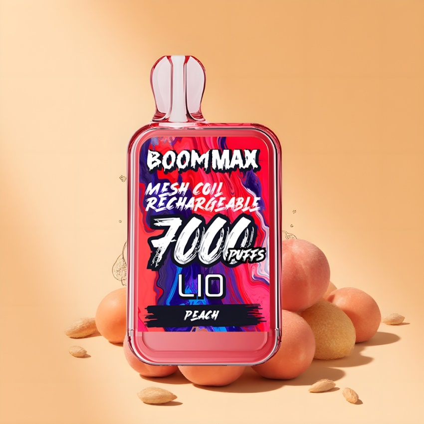 LIO BOOM MAX 7000 Puffs magyar nagykereskedés Őszibarack 15ml