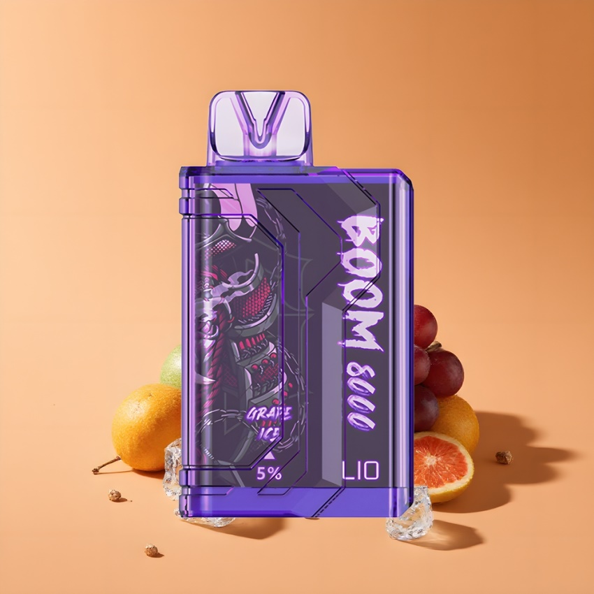 LIO BOOM PRO 8000 Puffs 15ml magyar nagykereskedés Jég Szőlő