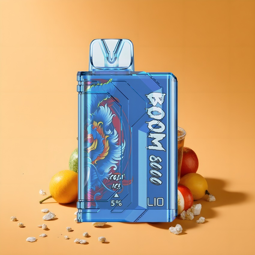 LIO BOOM PRO 8000 Puffs Eldobható Vape Kóla Jég magyar nagykereskedés 15ml
