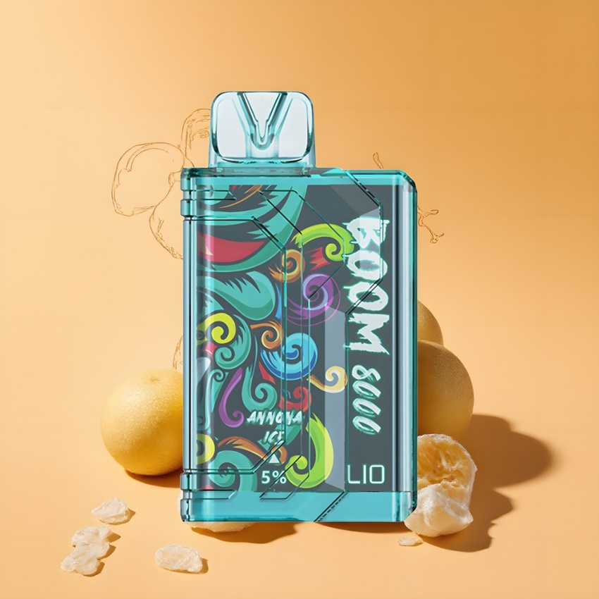 LIO BOOM PRO 8000 Puffs magyar nagykereskedés Ananász Jég 15ml