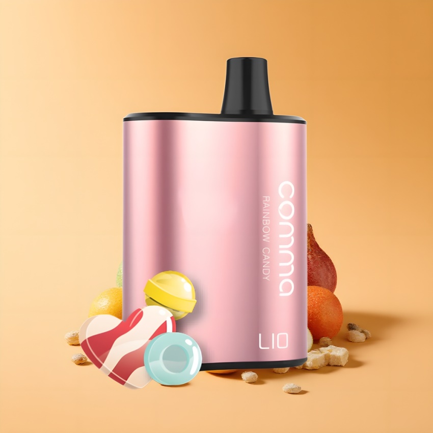 LIO COMMA 5000 Puffs 15ml magyar nagykereskedés Szivárvány Cukorka