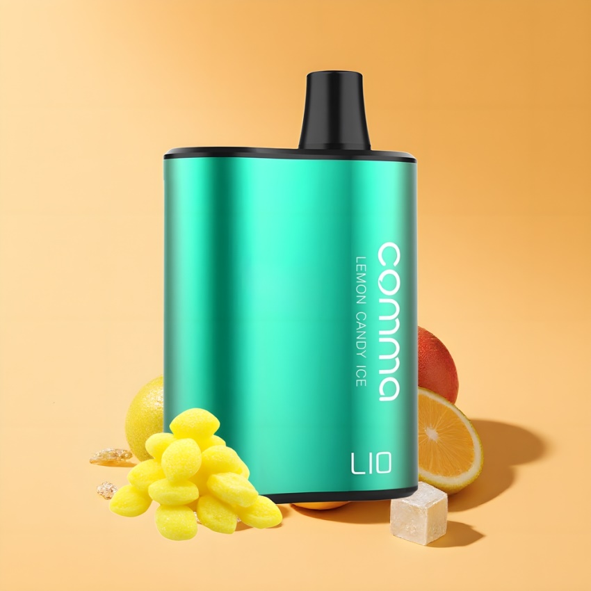 LIO COMMA 5000 Puffs magyar nagykereskedés Citrom Cukorkás Jég 15 ml