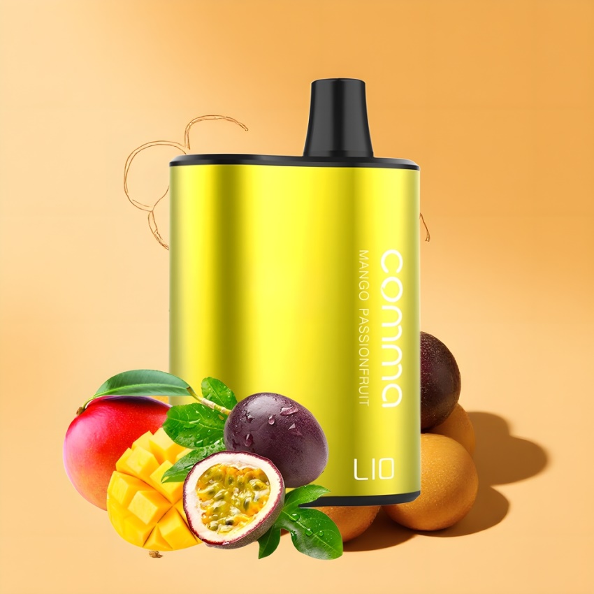LIO COMMA 5000 Puffs magyar nagykereskedés Mangó-Passiofrutt 15ml Disposable Vape
