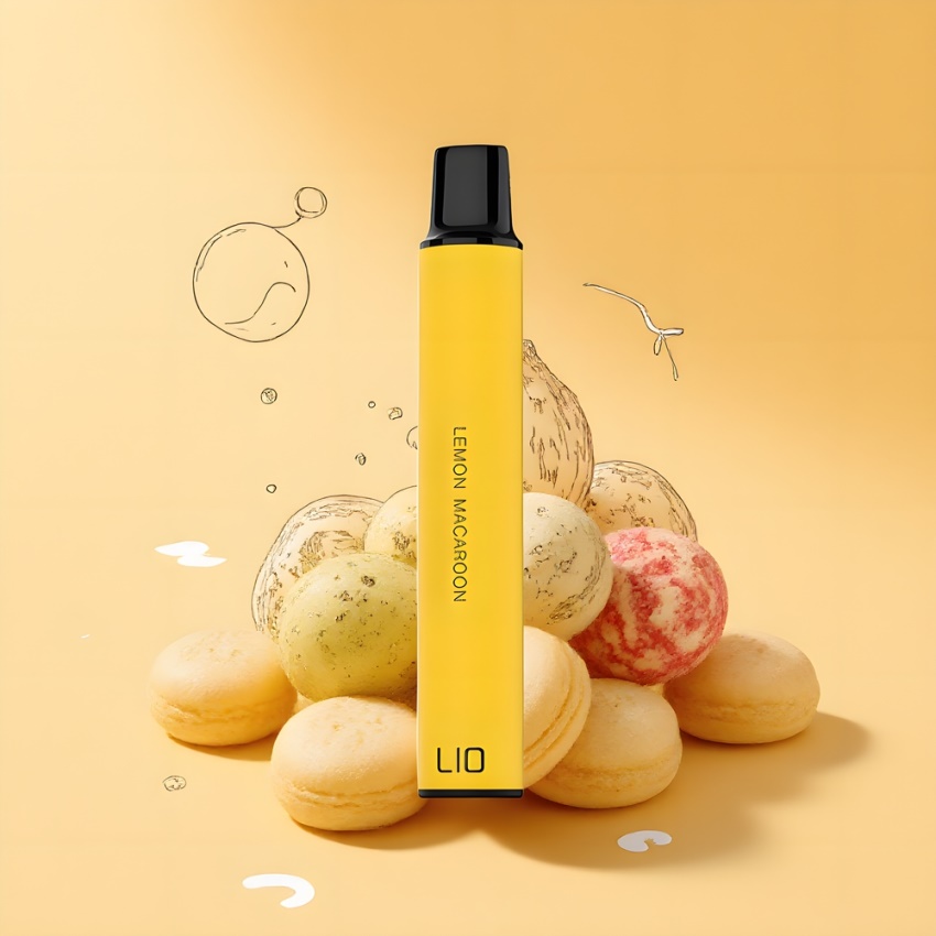 LIO Mini 600 Puffs 12W Magyar Nagykereskedés Citrom Makaron