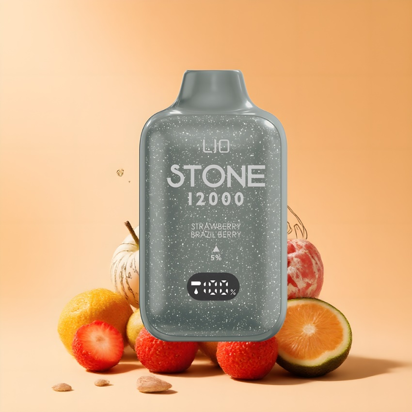 LIO Stone 12000 Puffs 18ML magyar nagykereskedés Eper Brazília Bogyó