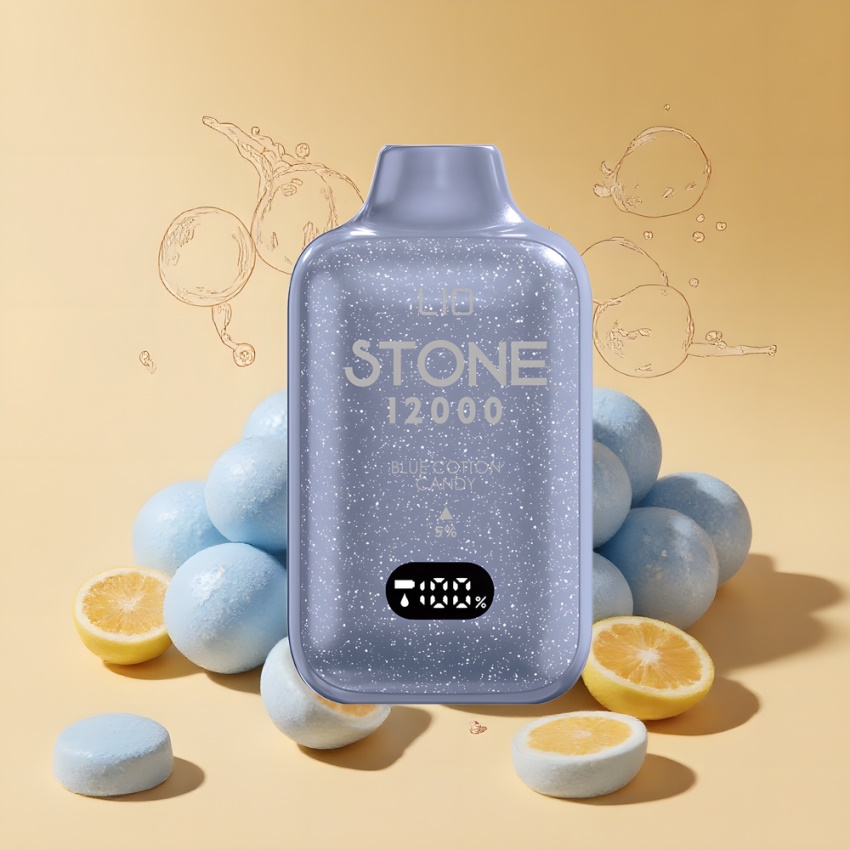 LIO Stone 12000 Puffs Egyszerhasználatos Vape 18ML Kék Vattacukor magyar nagykereskedés