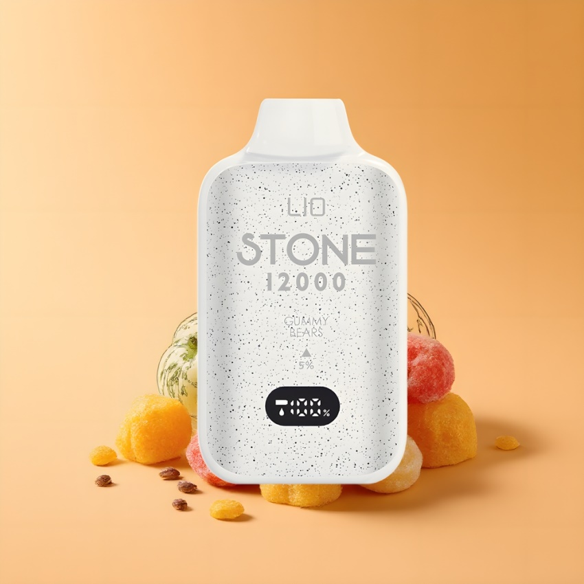LIO Stone 12000 Puffs Egyszerhasználatos Vape Gummy Medve magyar nagykereskedés 18ML