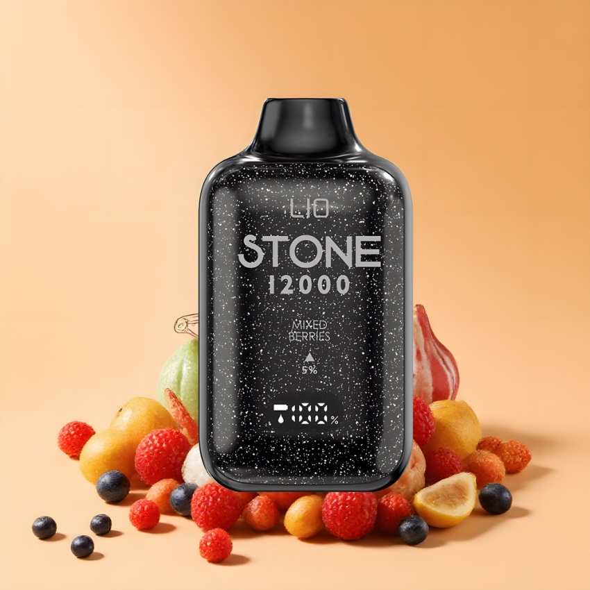 LIO Stone 12000 Puffs Eldobható E-cigaretta Vegyes Bogyók magyar nagykereskedés 18ML