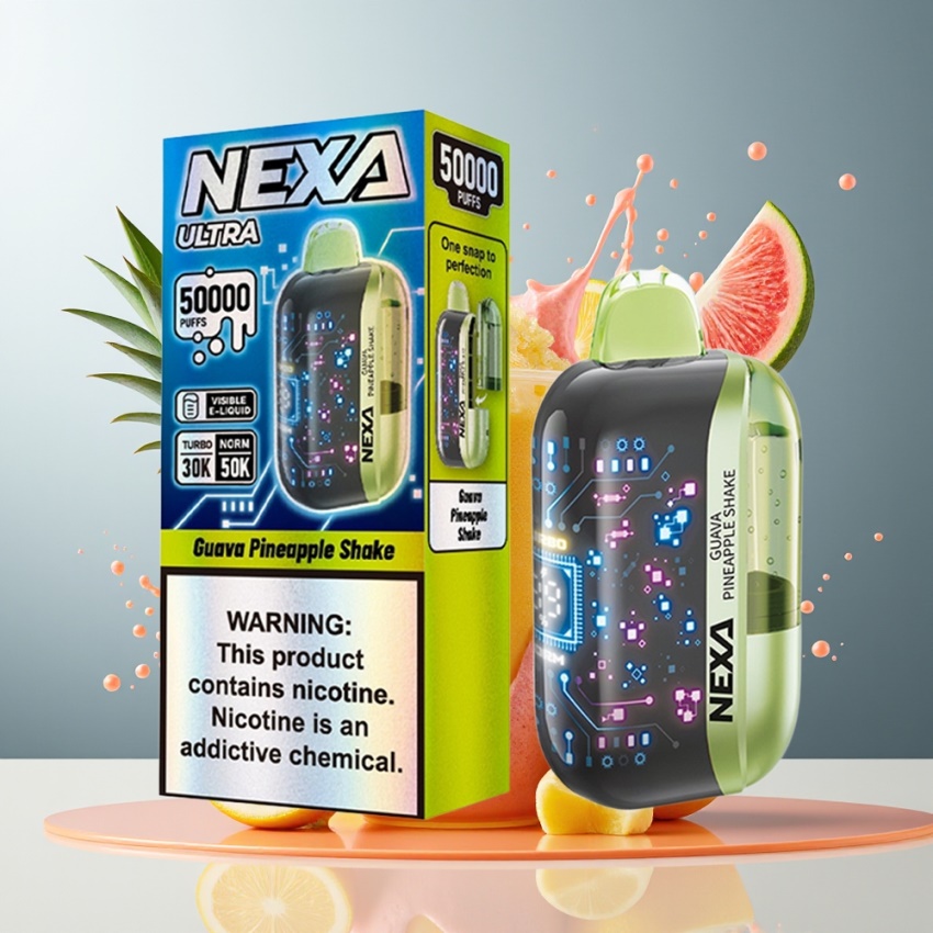 NEXA Ultra 50K Disposable Guava-Ananász Shake 20ml magyar nagykereskedés
