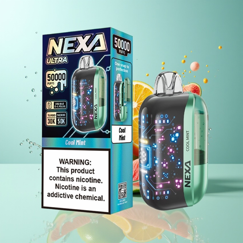 NEXA Ultra 50K Disposable Vape 20ml Hűtő Mentol magyar nagykereskedés