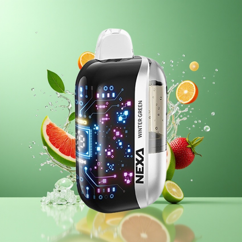 NEXA Ultra 50K Disposable Vape 20ml Téli Zöld magyar nagykereskedés