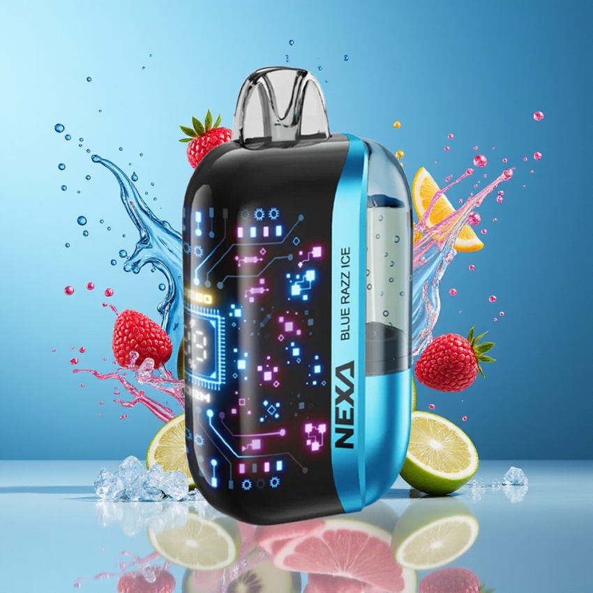 NEXA Ultra 50K Disposable Vape 5% nikotin, magyar nagykereskedés, Kék Áfonya Jég