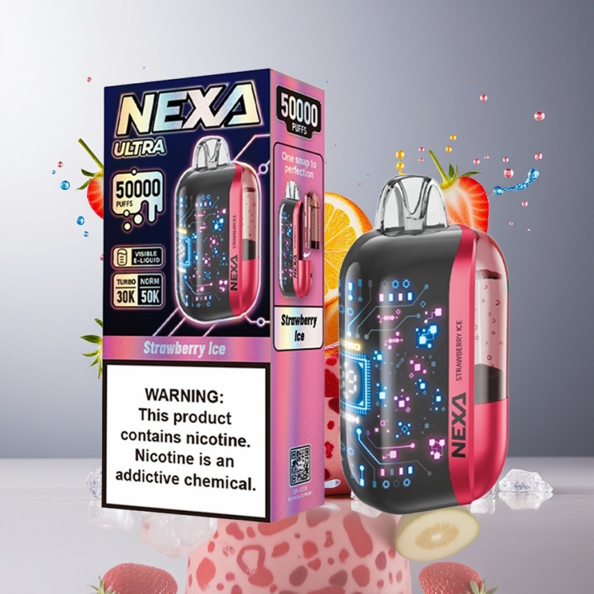 NEXA Ultra 50K Disposable Vape 800mAh, eperjég, magyar nagykereskedés