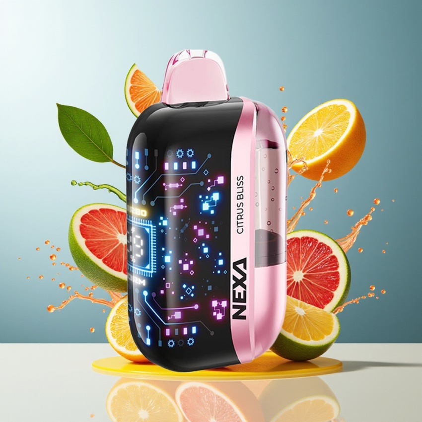 NEXA Ultra 50K Disposable Vape Citrom Élénkség magyar nagykereskedés 800mAh