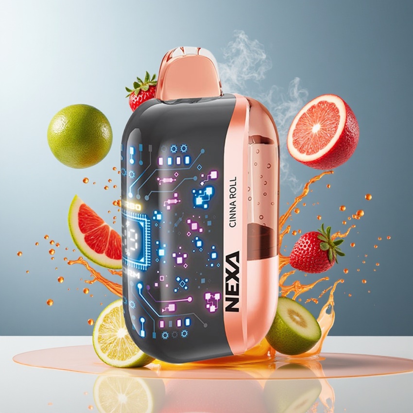 NEXA Ultra 50K Disposable Vape Fahéjas Tekercs magyar nagykereskedés 800mAh