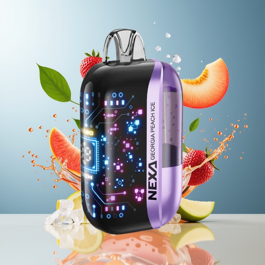 NEXA Ultra 50K Disposable Vape Grúz Barackjég 20ml magyar nagykereskedés