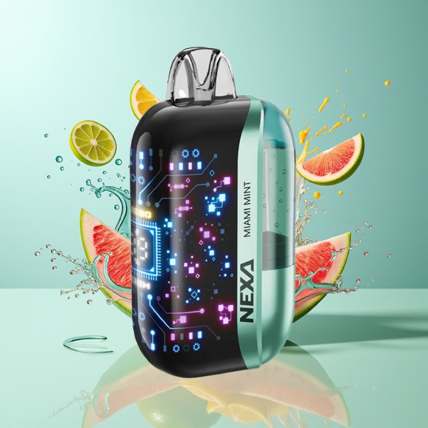 NEXA Ultra 50K Disposable Vape Miami Menta 20ml magyar nagykereskedés