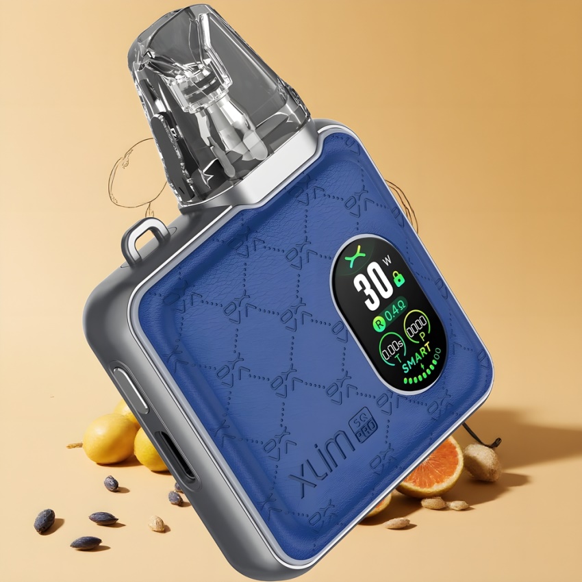 Oxva Xlim SQ Pro Vape Kéksárga Bőr 30W magyar nagykereskedés