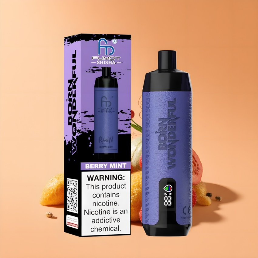 RandM Fumot Shisha 10000 Puffs Egoista Vape Bogyós Menta (0,6ohm) magyar nagykereskedés
