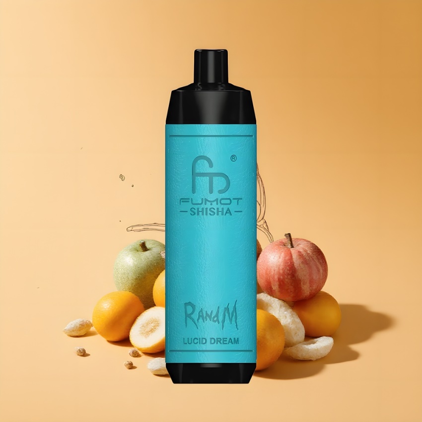RandM Fumot Shisha 10000 Puffs Eldobható Vape Átlátszó Álom magyar nagykereskedés 0.6ohm Mesh Coil