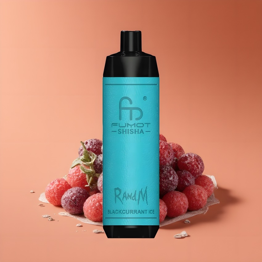 RandM Fumot Shisha 10000 Puffs (Feketeribizli Jég) 0,6ohm Mesh magyar nagykereskedés