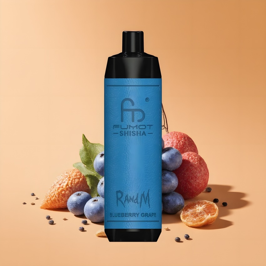 RandM Fumot Shisha 10000 Puffs (Kékáfonya Szőlő) magyar nagykereskedés, 18ml