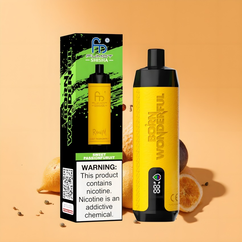 RandM Fumot Shisha 10000 Puffs Mesh Coil magyar nagykereskedés Édes Passiógyümölcs