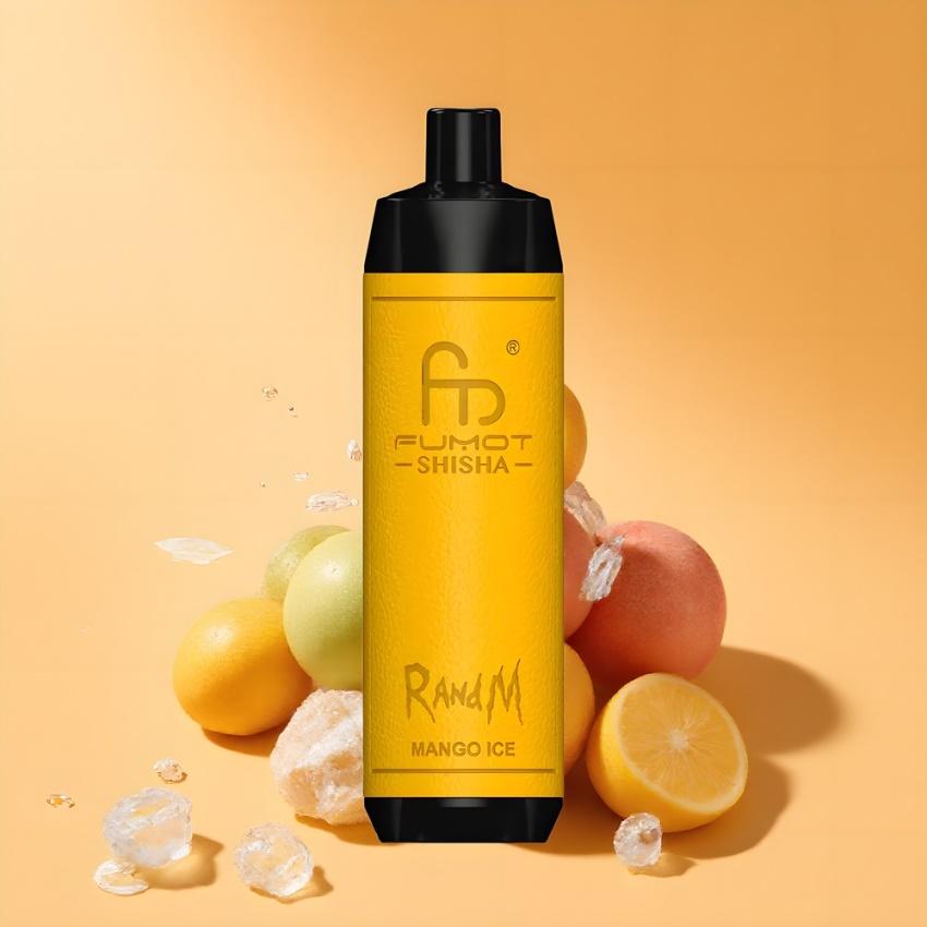 RandM Fumot Shisha 10000 Puffs magyar nagykereskedés Mango Jég (Type-C)